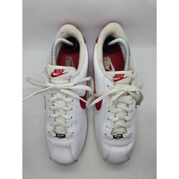 Nike Air Cortez Basic Forest Gump Shoes Mens 9 White Red Casual Retro OG Sneaker main image 8
